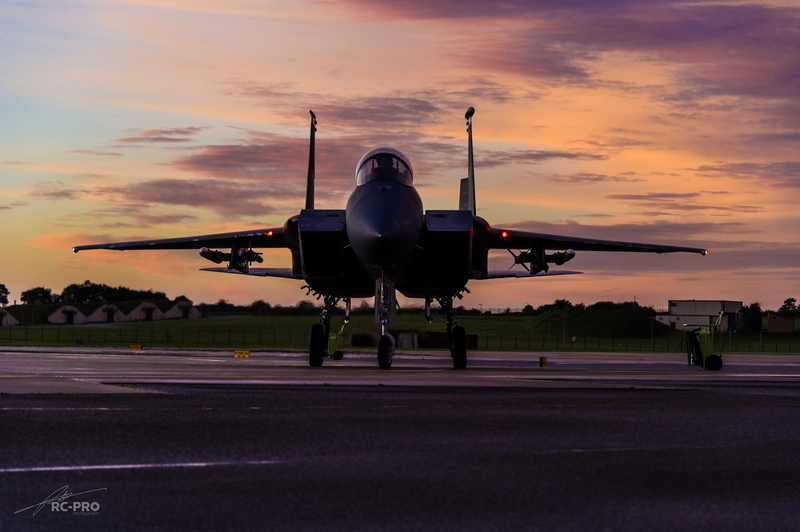 Illustration for article titled This Photo Tour Of The USAF's "Grim Reapers" F-15 Squadron Will Give You Shivers